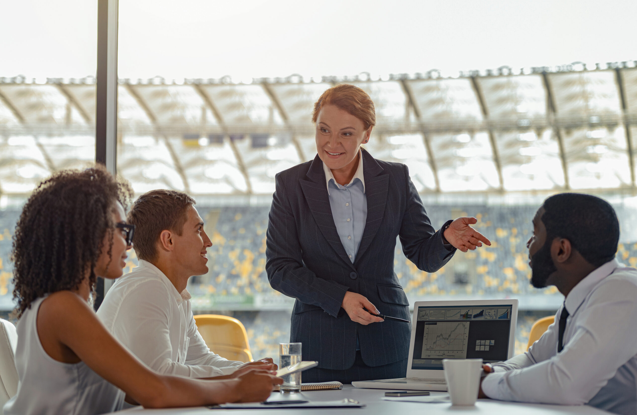 outplacement coach helping with career transitions